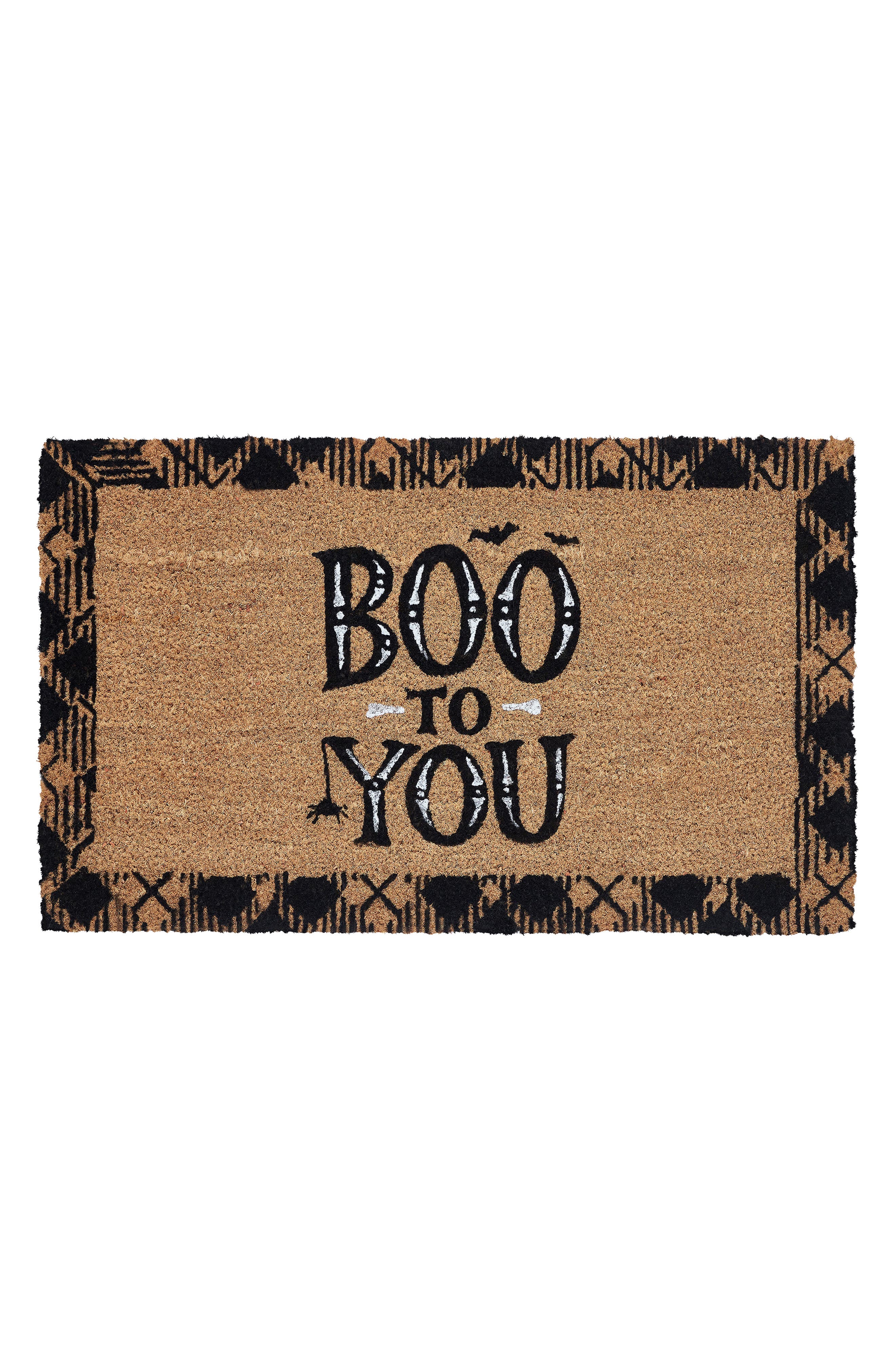 Boo to You Coir Doormat