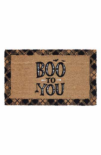 Boo to You Coir Doormat
