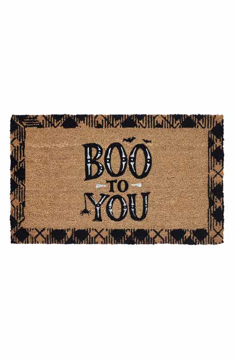 Boo to You Coir Doormat