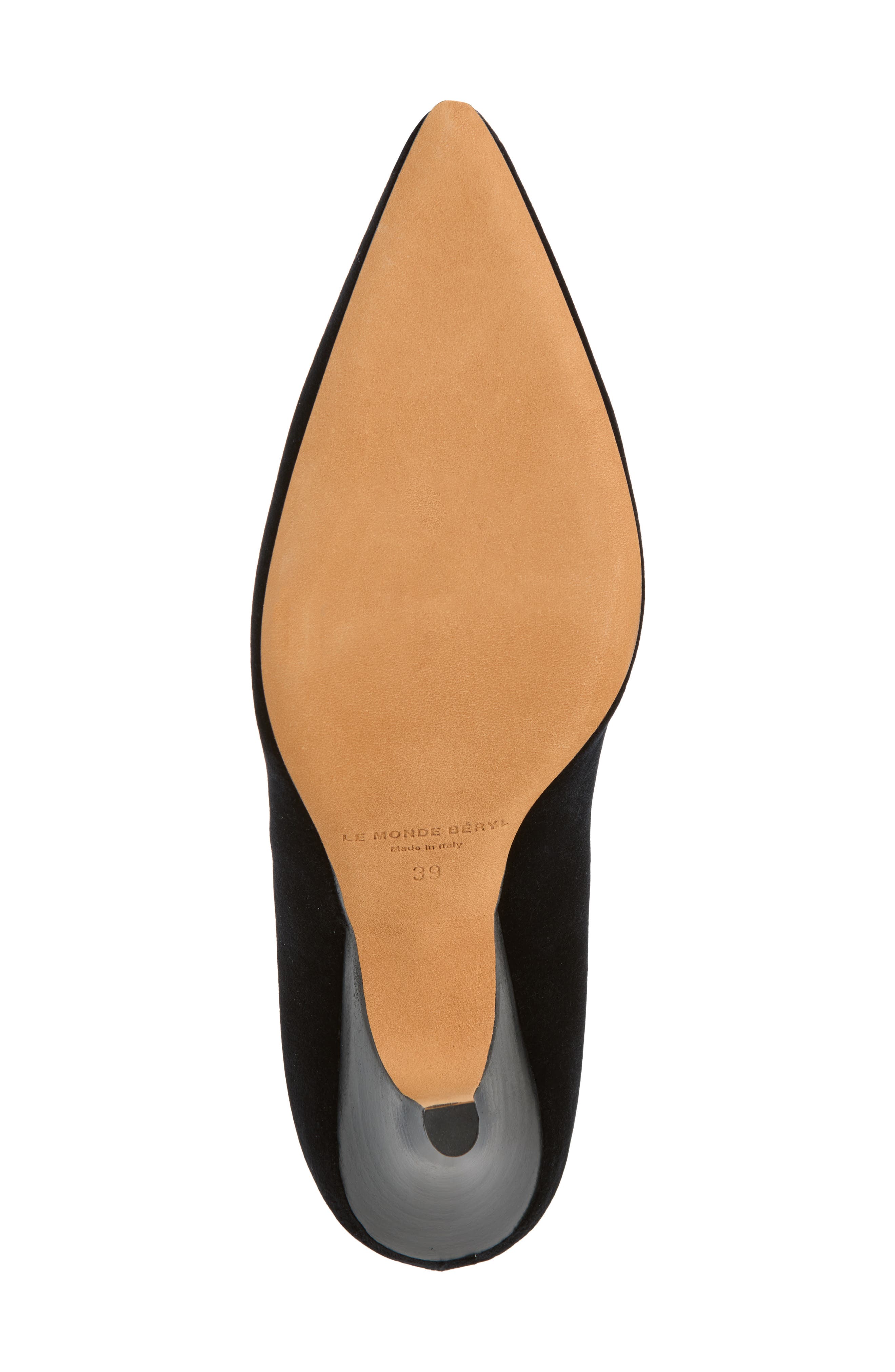 Petra Velveteen Pump, Alternate, color, BLACK