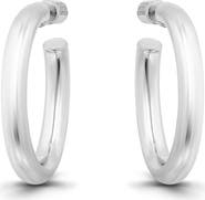 Christian Siriano New York 30mm Oval Hoop Earrings