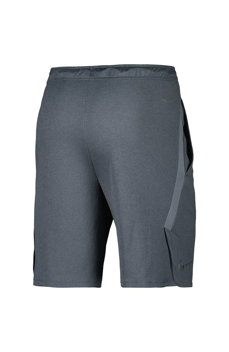 Nike Men's Nike Heather Gray Vanderbilt Commodores Hype Performance Shorts, Alternate, color, Heather Gray