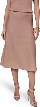 Donna Karan New York Sequin Midi Sweater Skirt