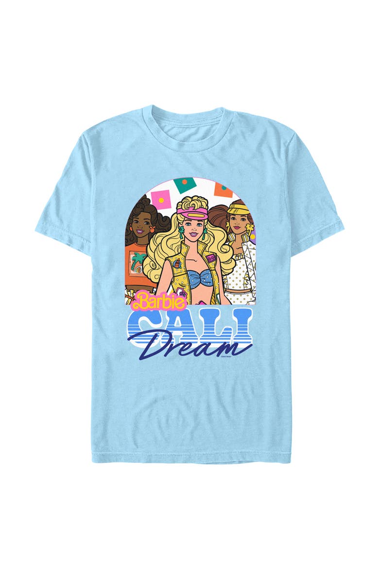 Men's Retro Cali Dream T-Shirt, Main, color, Light Blue