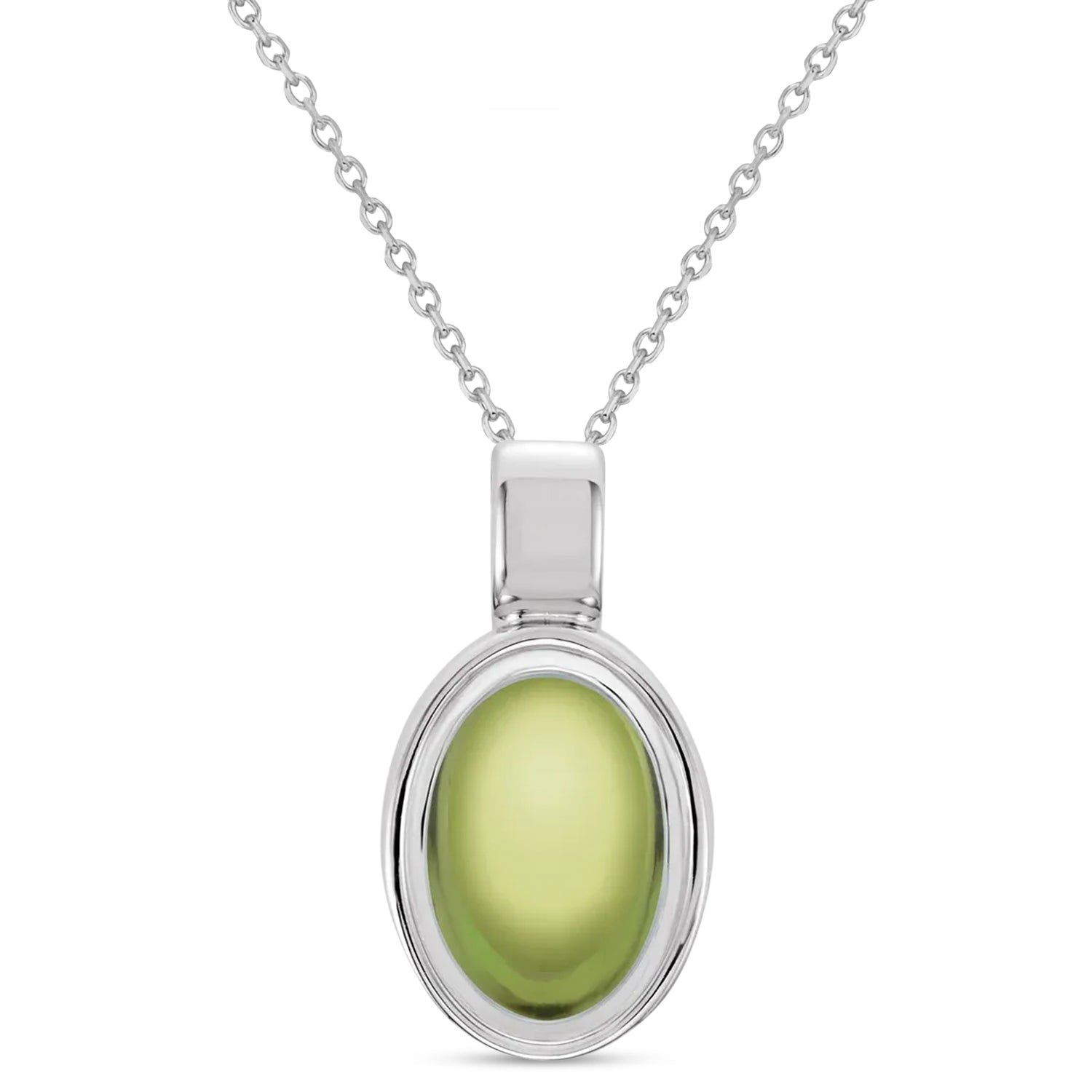 Peridot,White Gold