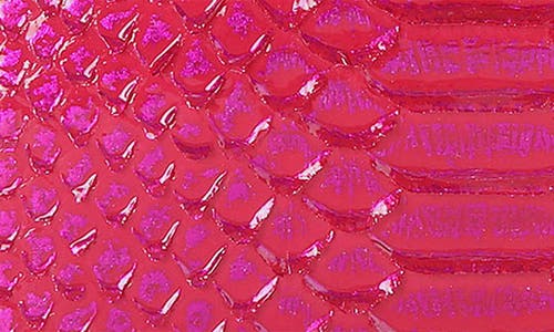 Kurt Geiger London Mini Square Kensington Croc-embossed Leather Top Handle Bag In Pink