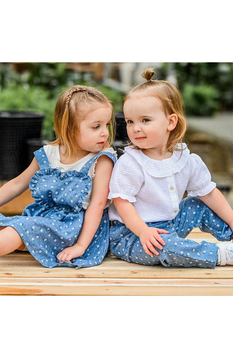 oh baby! Gauze Layla Blouse, Alternate, color, Oyster