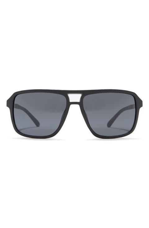 58mm Square Sunglasses