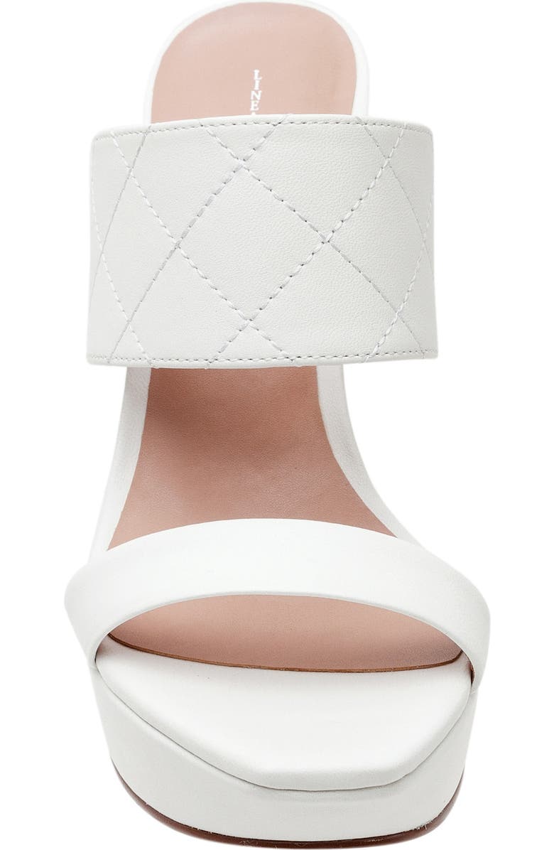 Linea Paolo Indigo Platform Sandal, Alternate, color, Eggshell