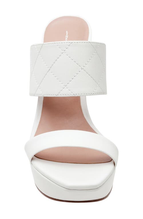 Linea Paolo Indigo Platform Sandal In Eggshell