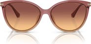 Michael Kors 56mm Gradient Cat Eye Sunglasses
