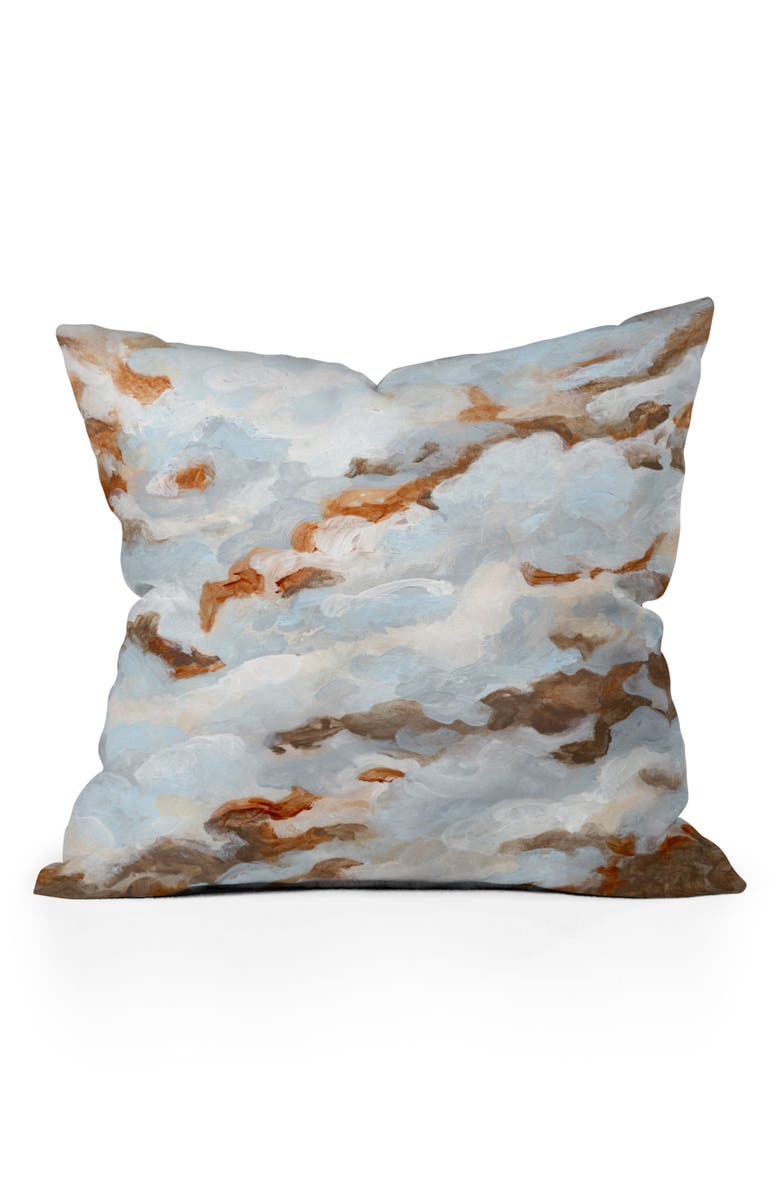 Deny Designs Clouds Dance Accent Pillow, Main, color, Blue