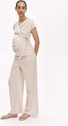 H&M Mama 2-piece Crinkled Jersey Set