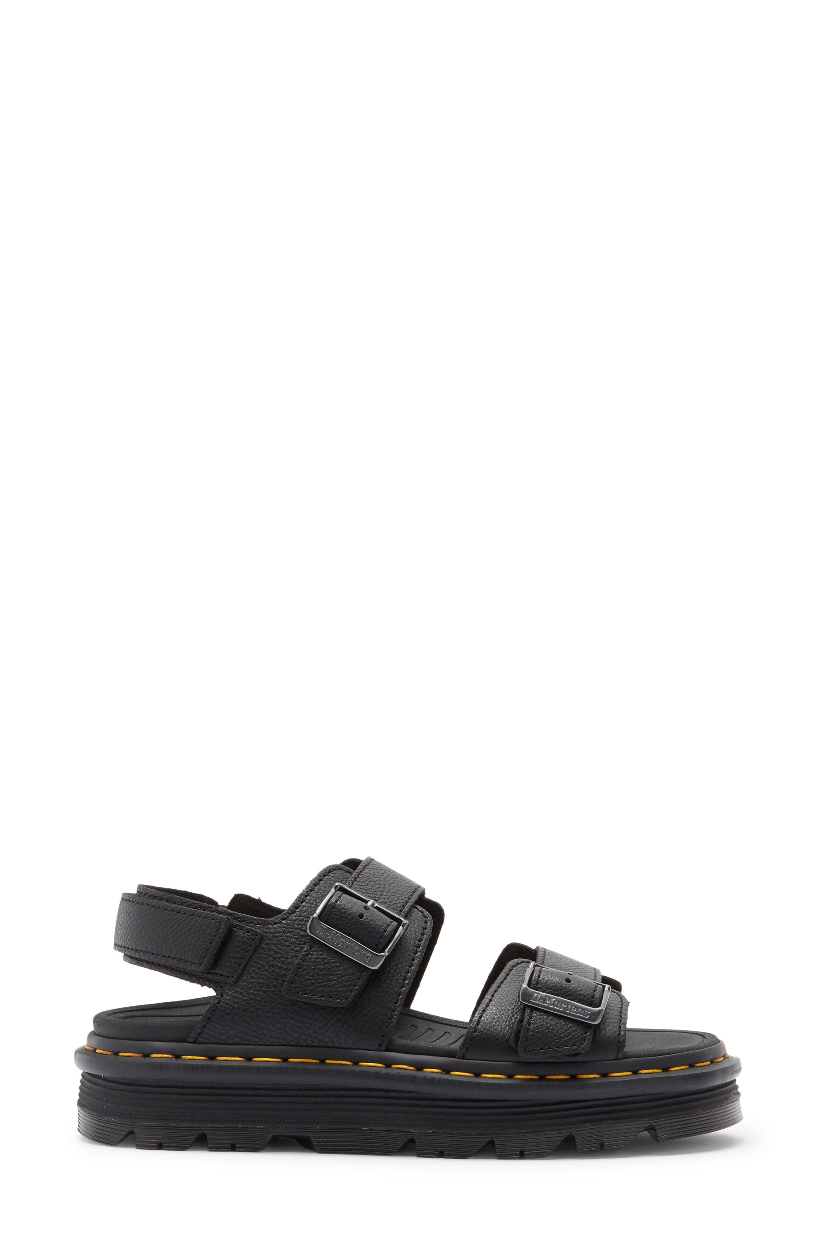 Dr. Martens Zebzag Sandal, Alternate, color, Black