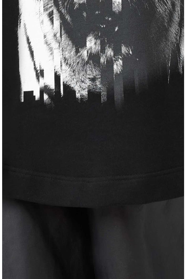 Static Etie Logo Hoodie, Alternate, color, BLACK