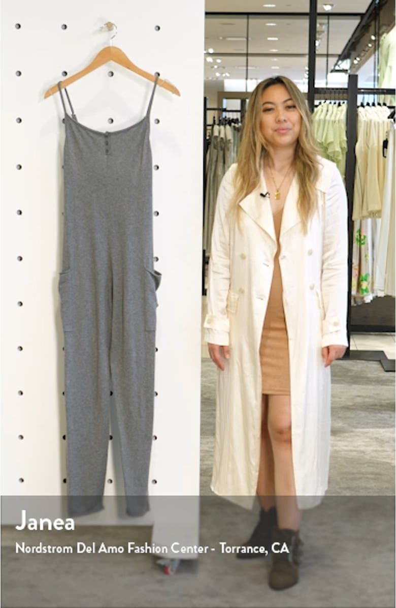 Strappy Cotton Jumpsuit, sales video thumbnail