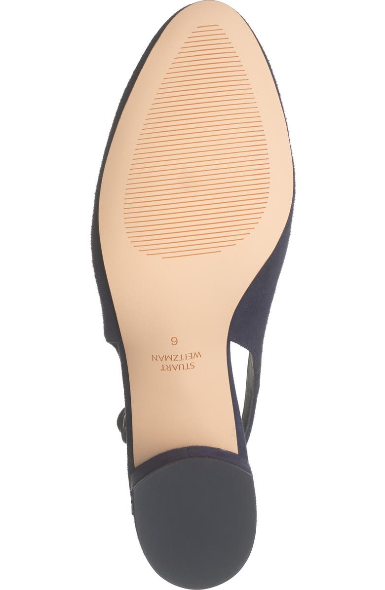 Stuart Weitzman Bridget Slingback Pump, Alternate, color, Nice Blue