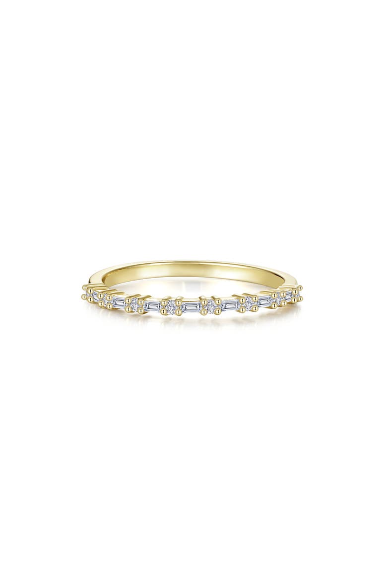 Eden Minimalist Baguette Cut Simulated Diamond Ring, Main, color, GOLD