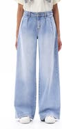 Bayeas Jermey Pleated Baggy Wide Leg Jeans