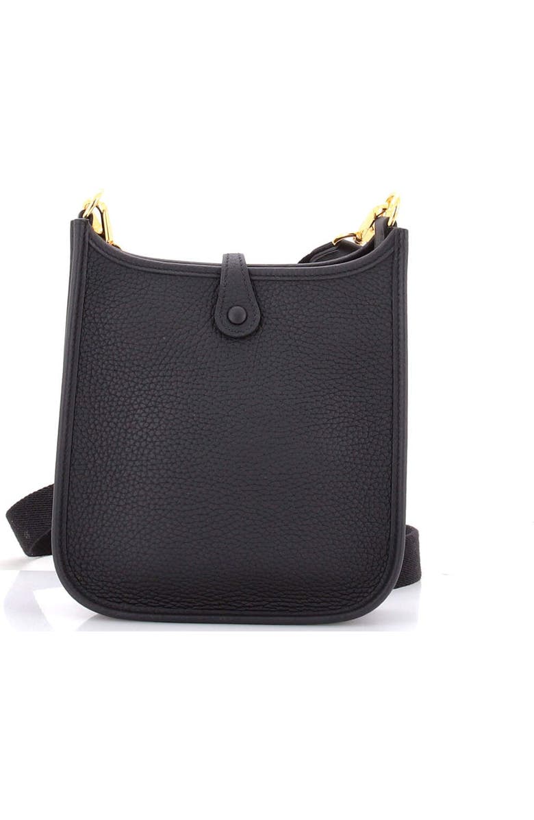 Pre-Owned Hermes Evelyne Bag Gen III Clemence TPM, Alternate, color, Noir