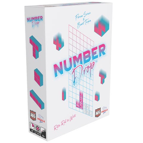 Number Drop Retro Roll & Write, Video Game Theme