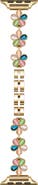 The Posh Tech June Flower Bracelet Apple Watch® Watchband