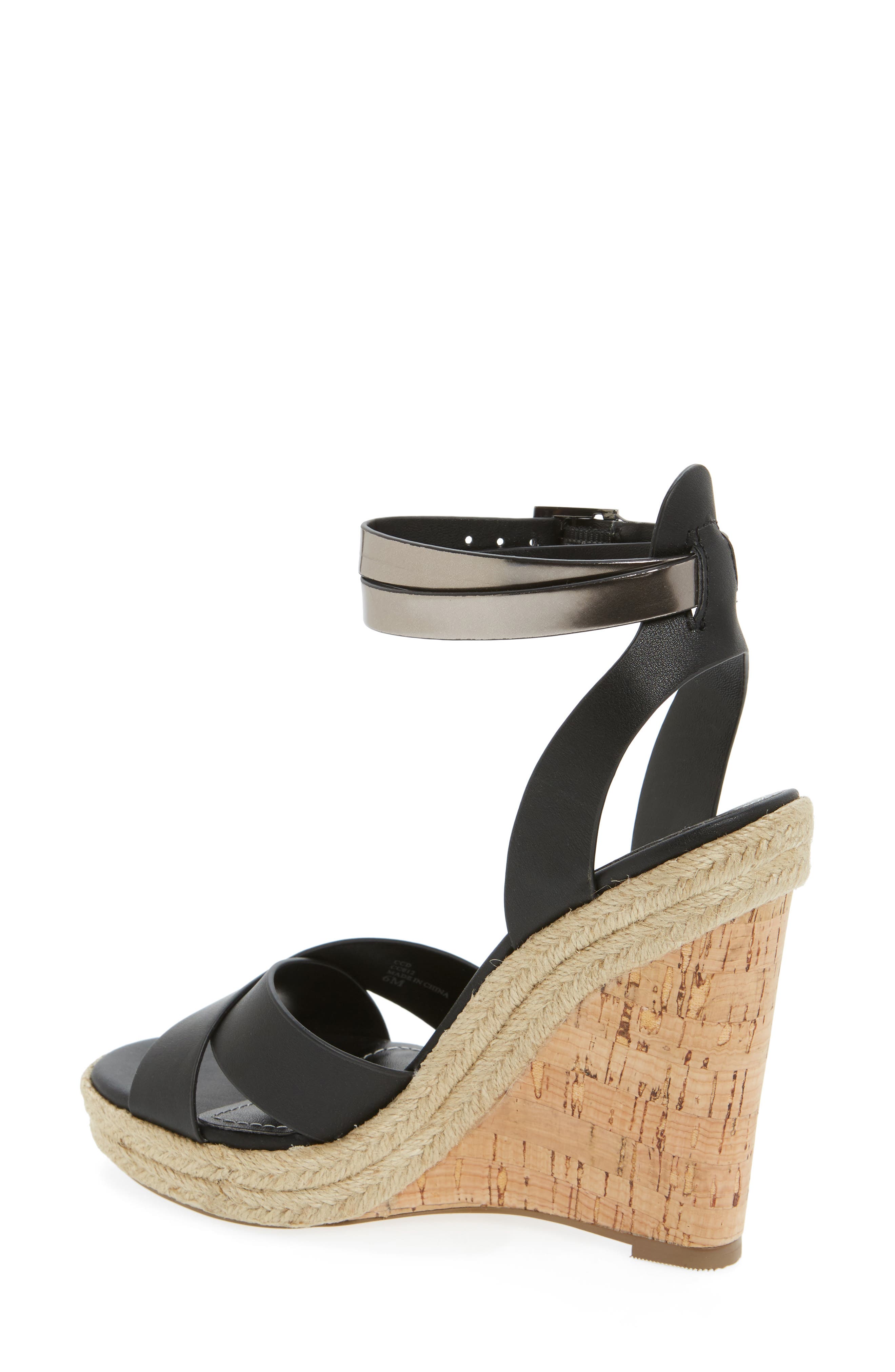 Charles by Charles David Brit Wedge Platform Sandal, Alternate, color, 