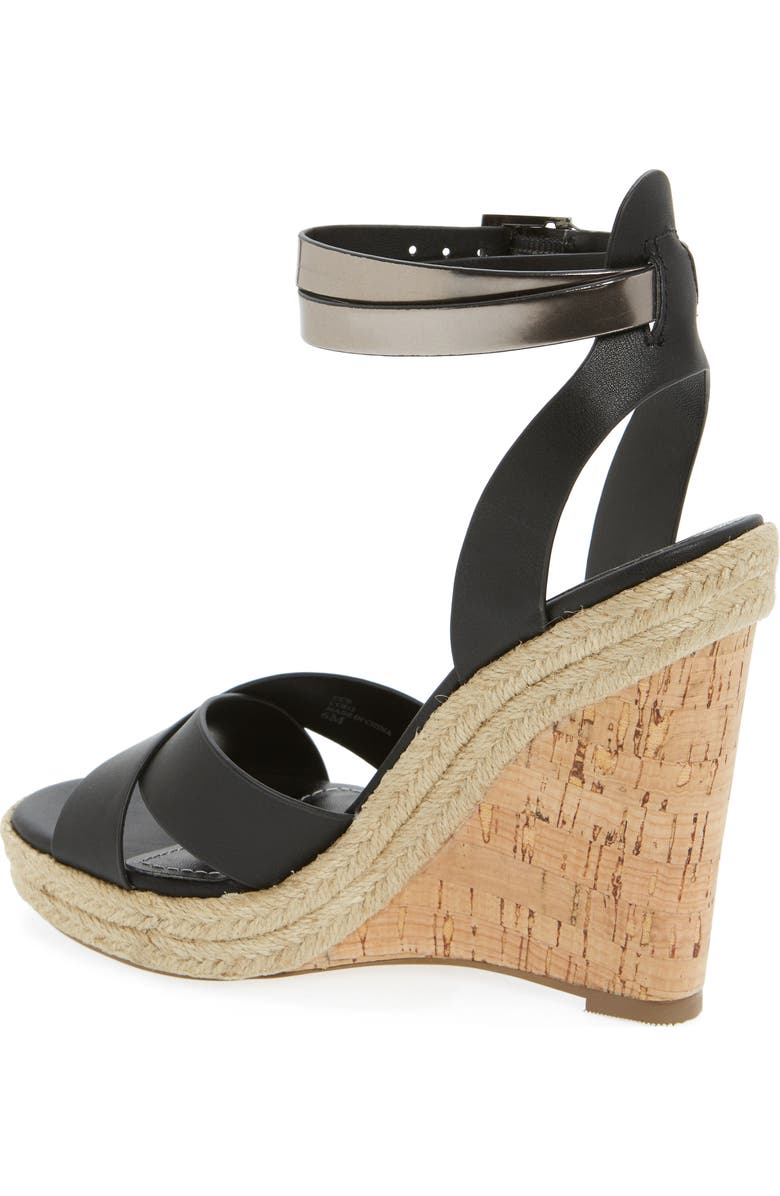 Charles by Charles David Brit Wedge Platform Sandal, Alternate, color,