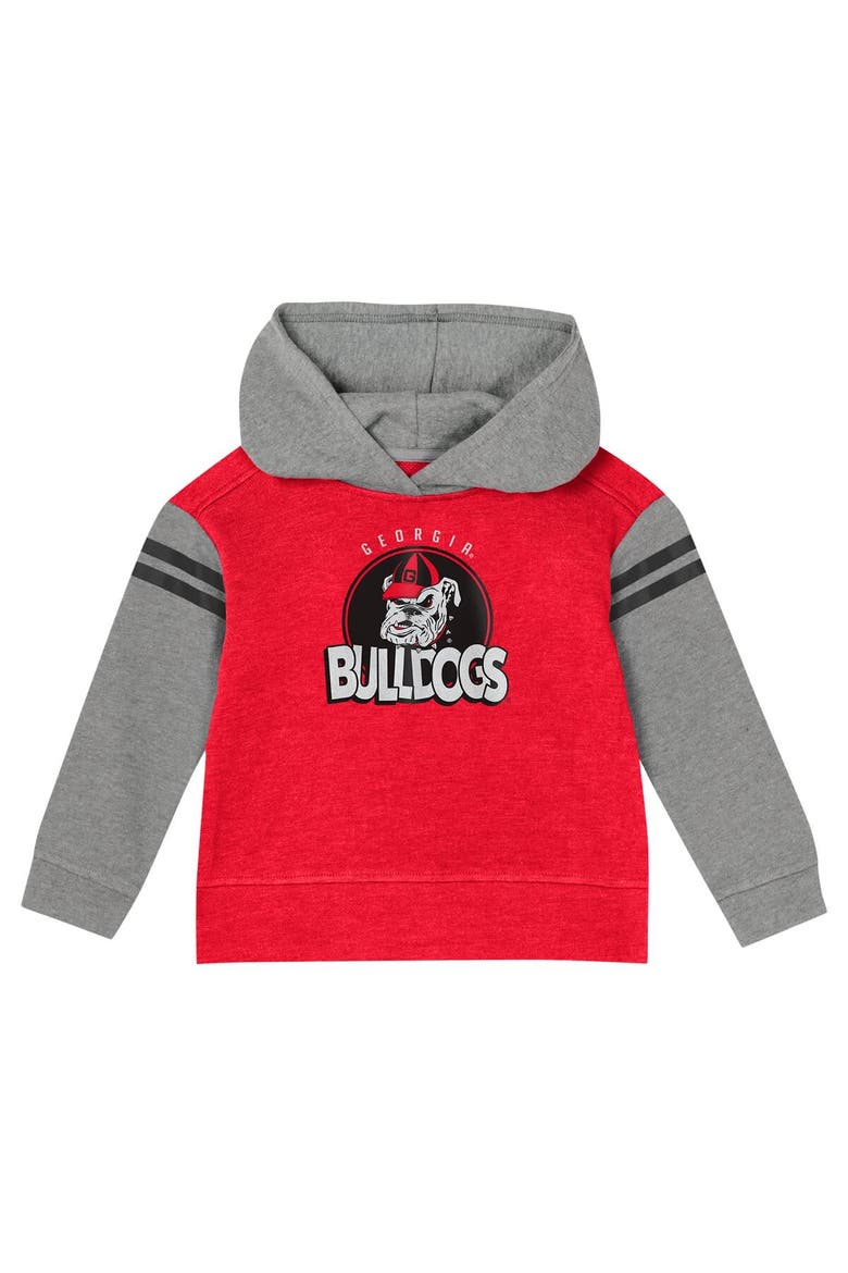 Girls Toddler Georgia Bulldogs Clubhouse Pullover Hoodie and Legging Set, Alternate, color, Red