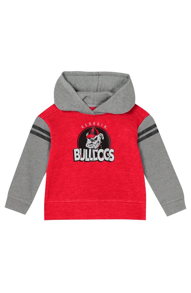 Outerstuff Girls Toddler Georgia Bulldogs Clubhouse Pullover Hoodie and Legging Set, Alternate, color, Red