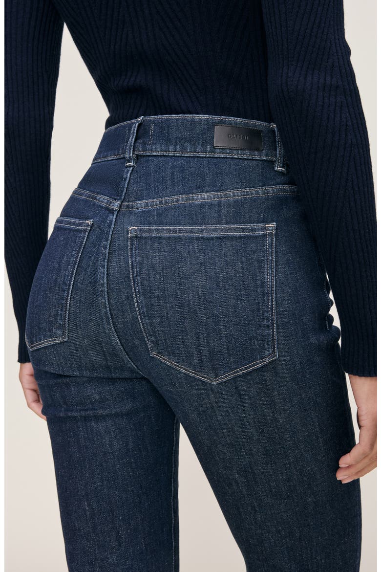 Halle Straight Instasculpt™ High Rise Jeans, Alternate, color, CRESCENT HARBOR
