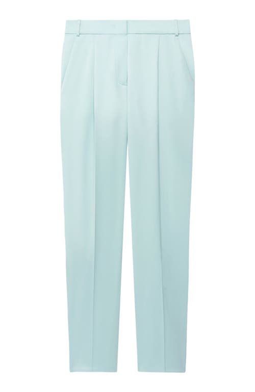 Another Tomorrow Peg Trouser In Blue