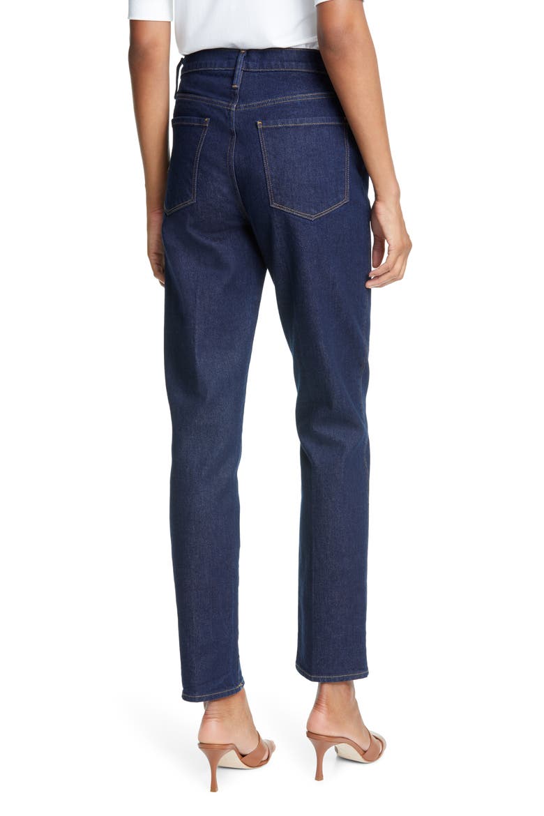 Le Sylvie High Waist Slender Straight Leg Jeans, Alternate, color, THALIA