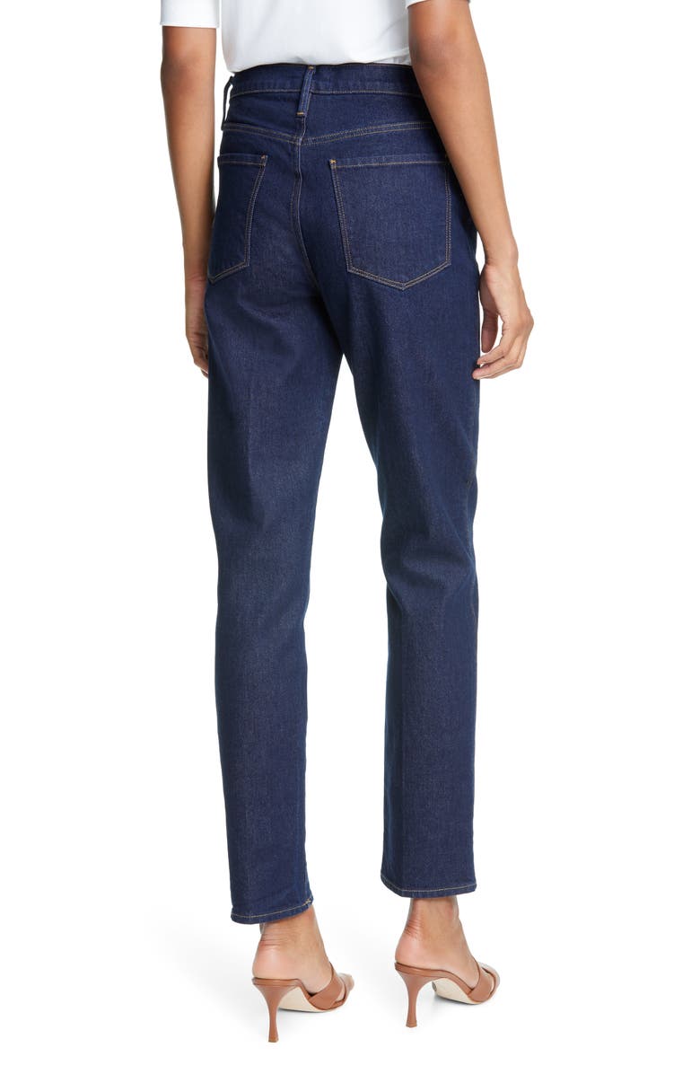 FRAME Le Sylvie High Waist Slender Straight Leg Jeans, Alternate, color,
