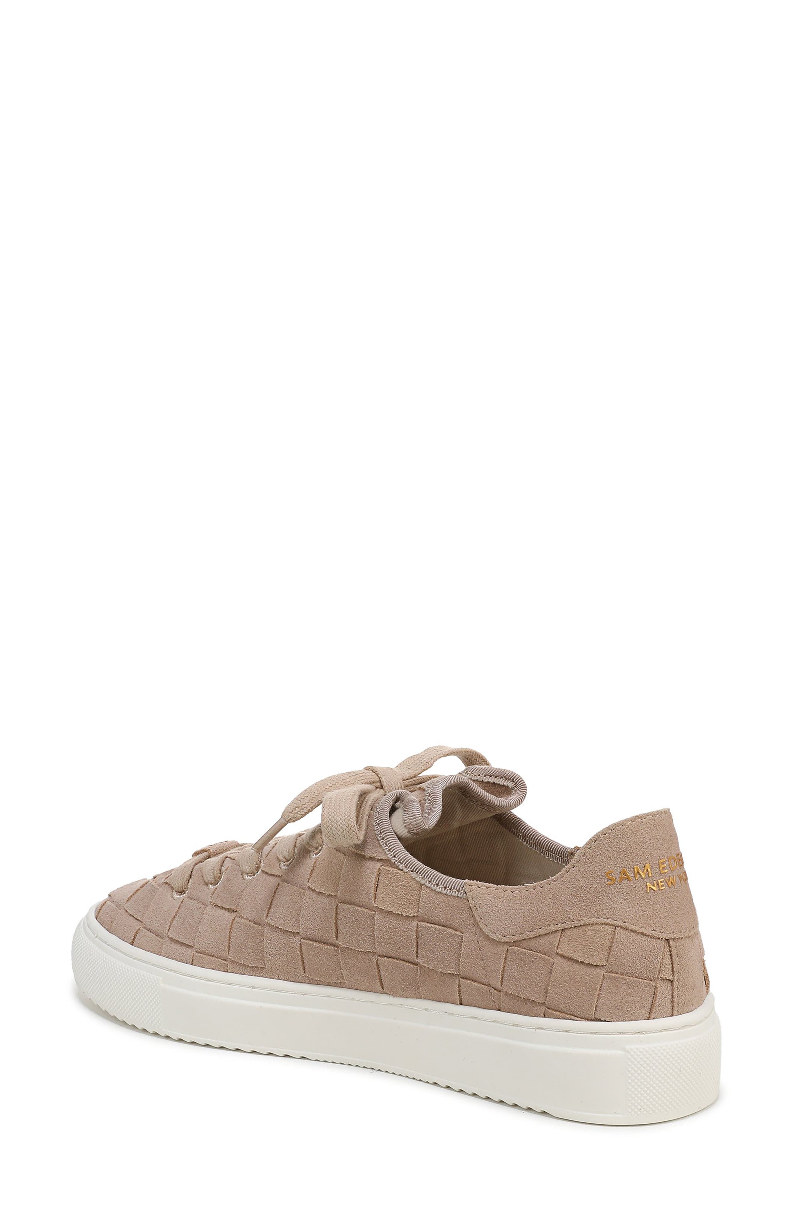 Poppy Woven Sneaker, Alternate, color, TAUPE