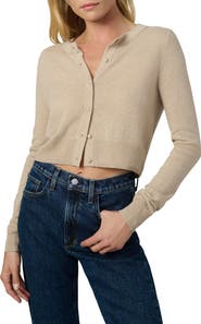 Joe's The Dani Crop Cashmere Cardigan