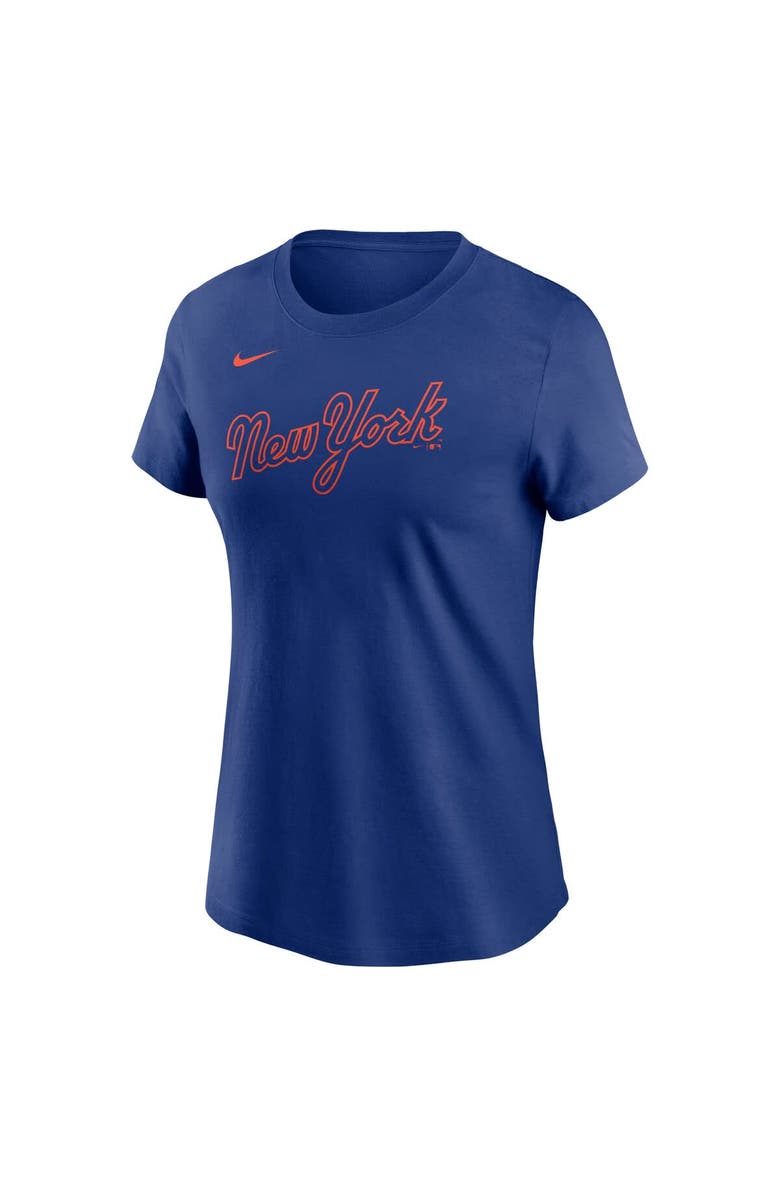 Nike Women's Nike Francisco Lindor Royal New York Mets Fuse Name & Number T-Shirt, Alternate, color, Royal