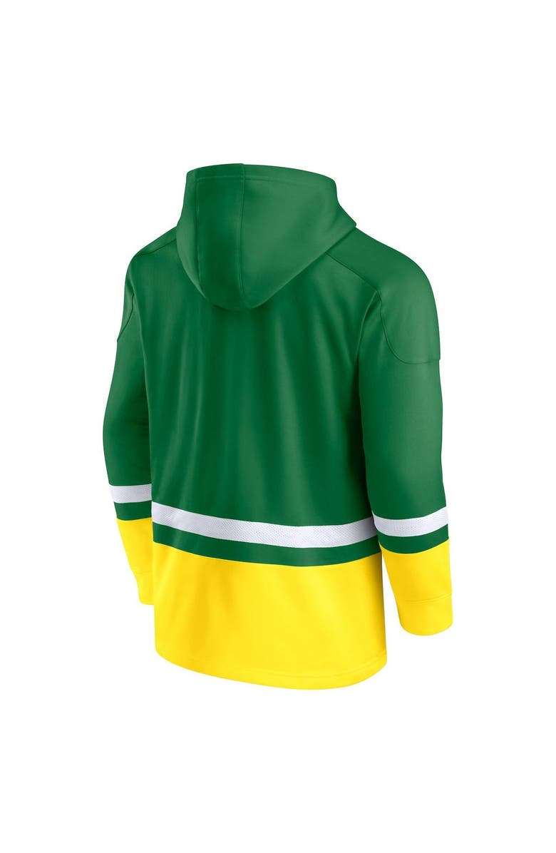 FANATICS Men's Fanatics Branded Green Oregon Ducks First Battle Pullover Hoodie, Alternate, color,