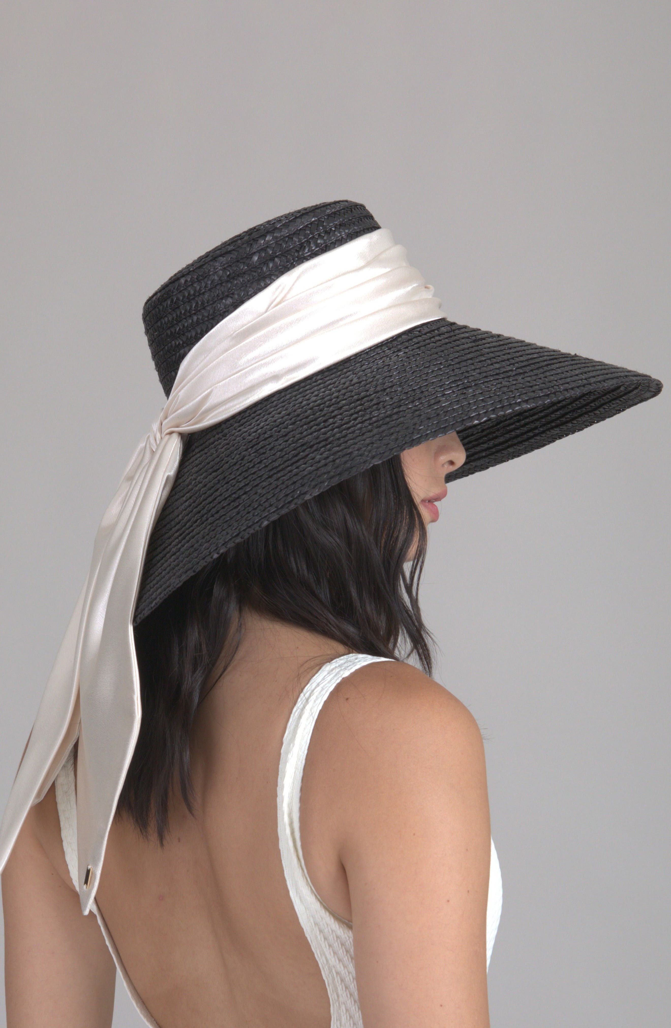 Eugenia Kim Mirabel Bow Straw Sun Hat (Women) | Nordstrom
