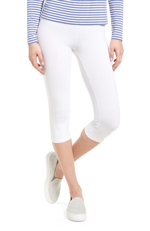 'Talia' Compact Cotton Blend Capris