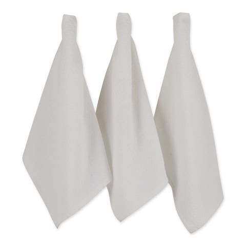 Recycled Cotton Waffle Dishtowel Set/6