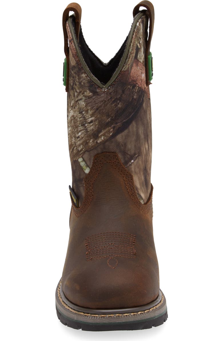 SKECHERS x John Deere Rowood Waterproof Western Boot, Alternate, color,