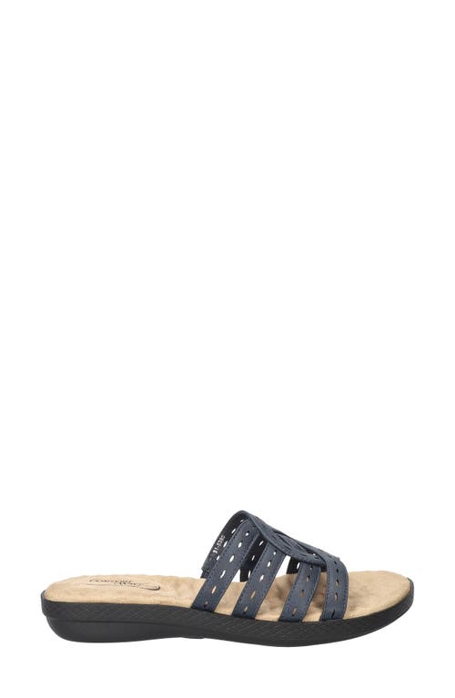 EASY STREET EASY STREET CAMMIE PERFORATED SANDAL