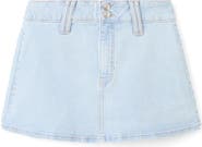 MANGO TEEN Denim Miniskirt