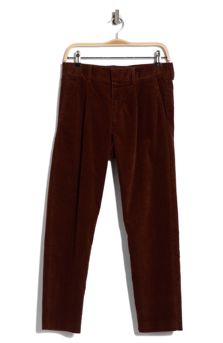 NN07 Bill 1726 Crop Corduroy Pants, Alternate, color, Mahogany