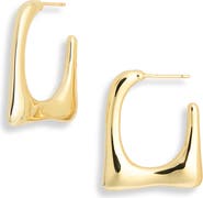 NORDSTROM RACK Demi Fine Square Hoop Earrings