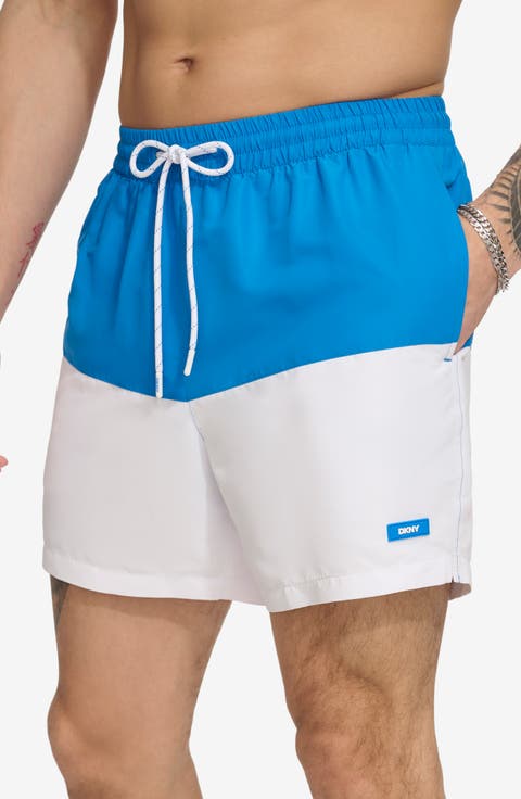 Colorblock Swim Trunks