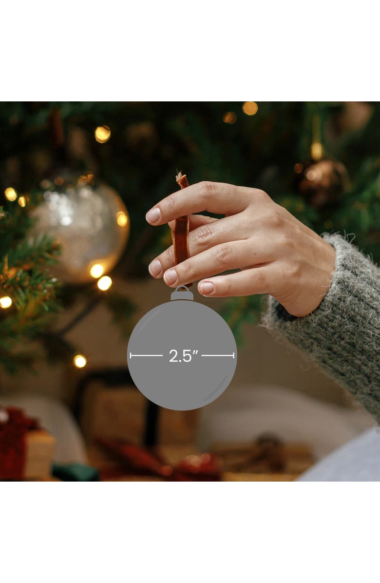 Northlight 6ct Red and Gold Snowflake Glass Ball Christmas Ornaments 2.5", Alternate, color, Gold