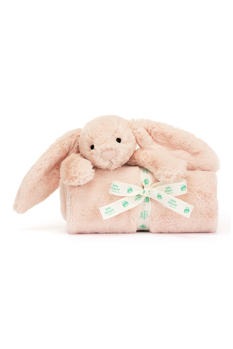Bashful Bunny Blankie, Alternate, color, PINK