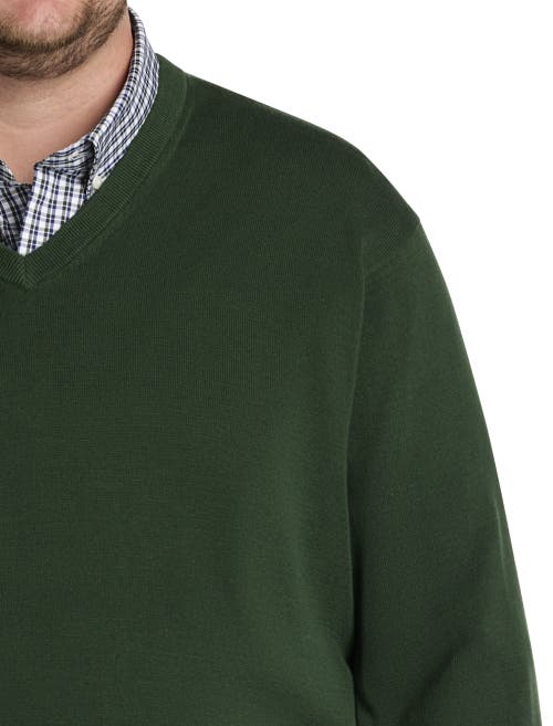 Harbor Bay By Dxl V-neck Pullover In Mountain View